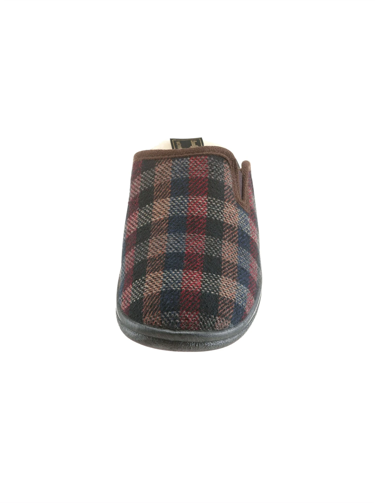 Pantoffel - Braun-kariert – Bild 4