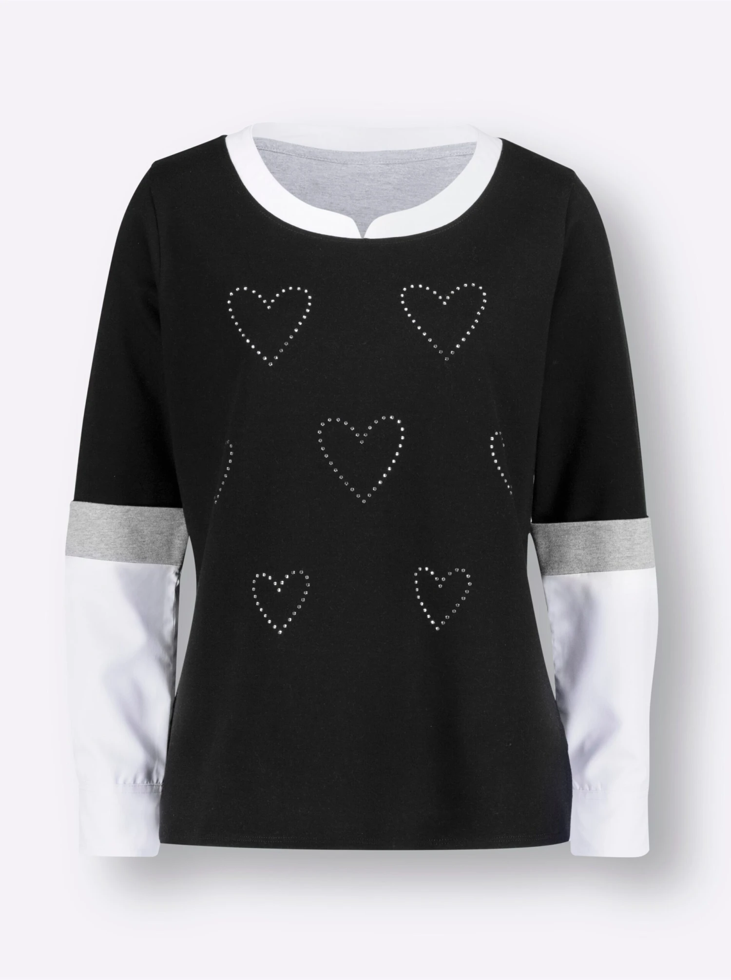 Sweatshirt - Schwarz – Bild 3