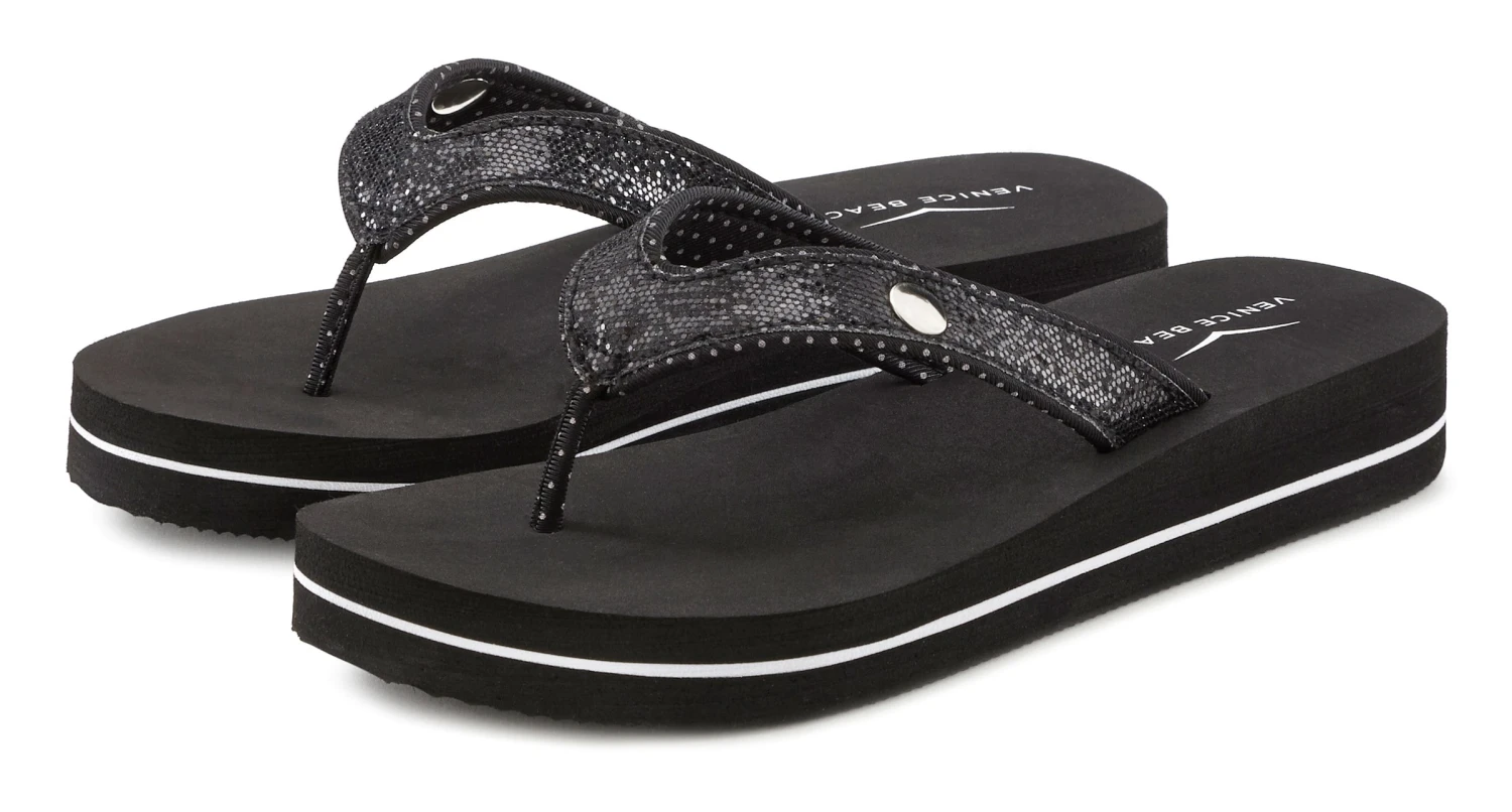 VENICE BEACH Badezehentrenner - Schwarz – Bild 2