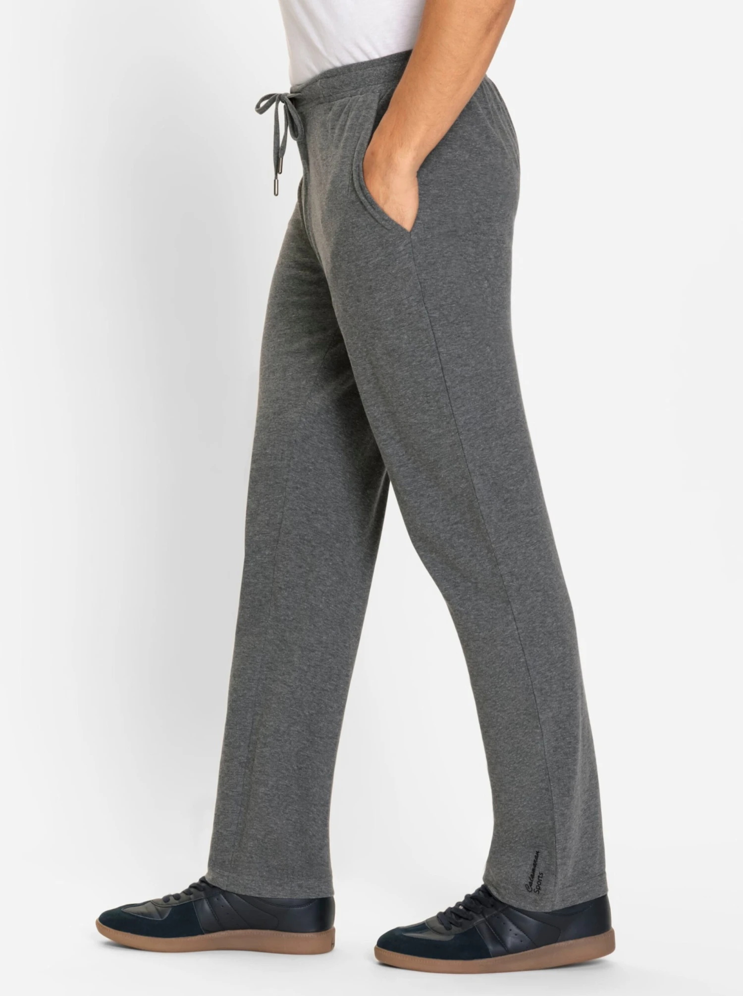 Freizeithose - Grau-meliert – Bild 2