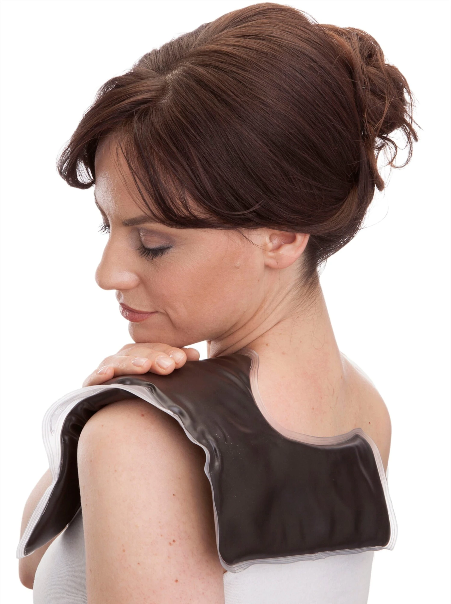 Moor-Nacken-Wärmekissen - Schwarz