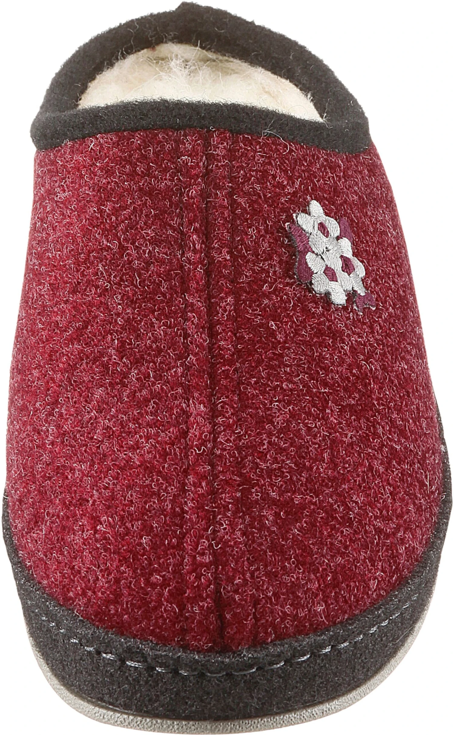 Pantoffel Gefüttert - Bordeaux – Bild 2