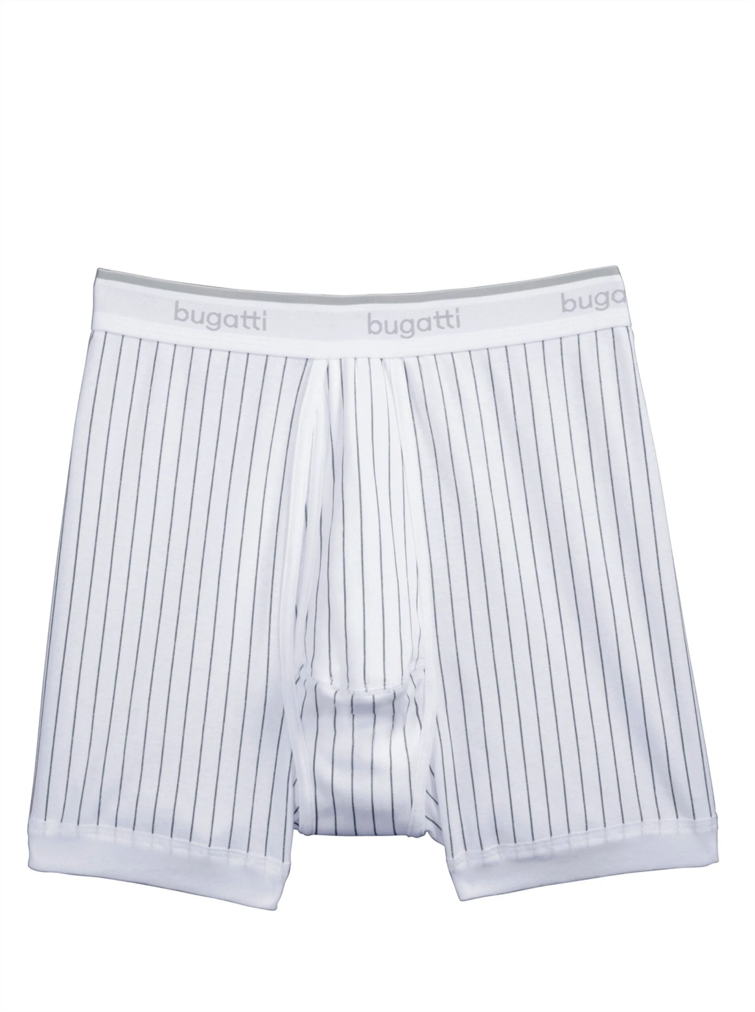 Bugatti Hose Kurz - Weiß-gestreift – Bild 2